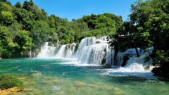 Horvátország, Krka vízesés