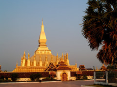 Laosz - Vientián, Arany Pagoda
