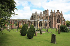 Skócia - Melrose Abbey