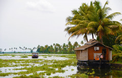 India - Dél-India, Kumarakom