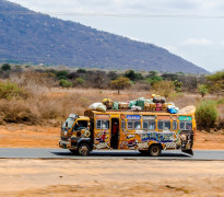 Kenya, busz