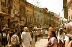 India, Delhi street