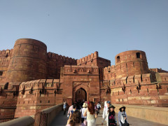 India, Agra, vörös erőd