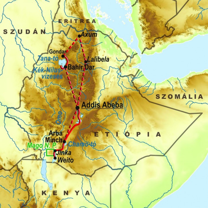 Észak-Etióp körút