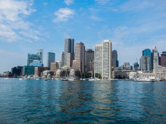 USA, Boston látkép