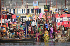 India, Varanasi, gangesz